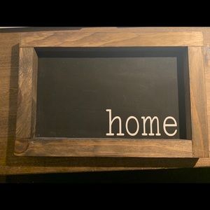 Home sign